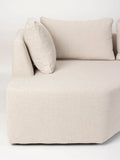 Prosper Ecksofa in Sand, Detail