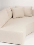 Prosper Ecksofa in Sand, Detail