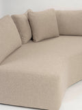 Prosper Ecksofa in Cappuccino, Detail