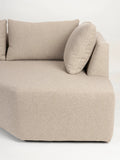 Prosper Ecksofa in Cappuccino, Detail
