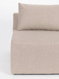 Prosper Sofa-Element 1-Sitzer in Cappuccino, Detail