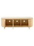 Larvik TV-Bank Granit/Eschenfurnier, natur/off-weiß TV-Bank Living Nordic
