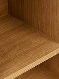 Oshawa Bücherschrank MDF/Eichenfurnier, natur Schrank Living Nordic