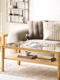 Lanciano Wandregal Metall, beige Regal Living Nordic