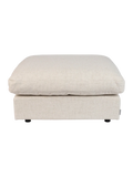 Sense Hocker in Creme, Ansicht 1