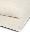 Sense Hocker in Creme, Detail