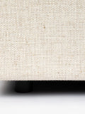 Sense Hocker in Creme, Detail
