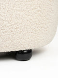 Noxx Hocker in Weiß, Detail