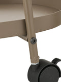 Empoli Servierwagen Stahl, braun Servierwagen Living Nordic