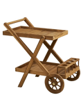 Pasaku Servierwagen Teak Teak, natur Servierwagen Living Nordic