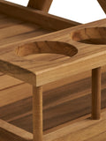 Pasaku Servierwagen Teak Teak, natur Servierwagen Living Nordic