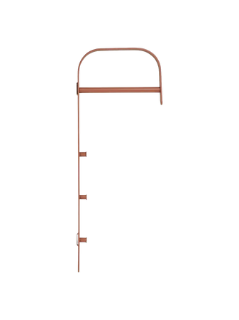 Gresto Kleiderstange Metall, cognac Garderobe Living Nordic