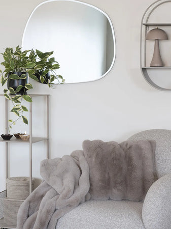 Galena Kissen Kunstfell Kissen Living Nordic