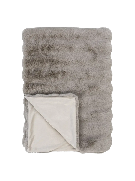 Galena Plaid Kunstfell Plaid Living Nordic