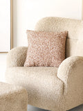 Lamu Kissen braun/beige meliert Kissen Living Nordic