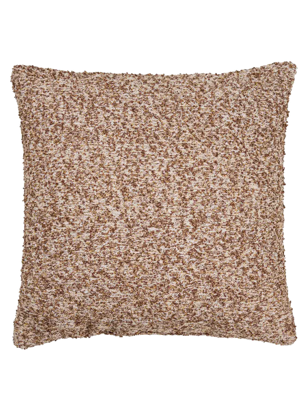 Lamu Kissen braun/beige meliert Kissen Living Nordic