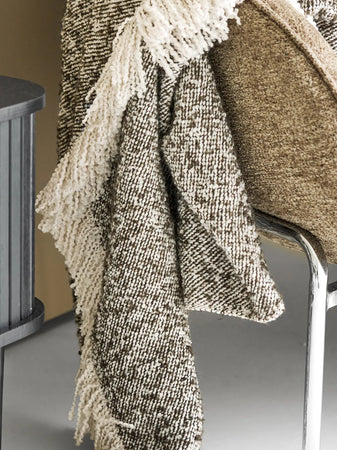 Sira Plaid beige/braun Plaid Living Nordic