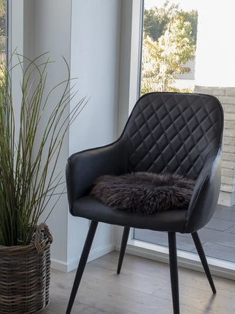 Sheepskin seat pad – Ø35 cm