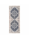 Havana Läufer Teppich Living Nordic blau