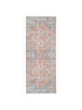 Havana Läufer Teppich Living Nordic orange/blau