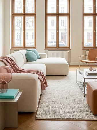 Ecksofa | FLEXLUX Lucera 2,5-Sitzer mit Récamiere XL rechts - von Flexlux online kaufen bei LIVINGforme.