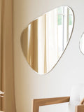 Devonport Spiegel organische Form mit Facette Spiegel Living Nordic