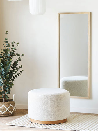 Scottsdale Wandspiegel Holzrahmen, natur Spiegel Living Nordic