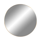 Jersey Mirror Brass Look ø80 cm - House Nordic