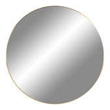 Jersey Mirror Brass ø100 cm - House Nordic