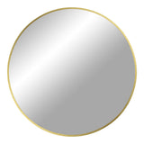 Madrid Mirror Brass ø80 cm - House Nordic