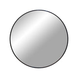 Madrid Mirror Black ø60 cm - House Nordic