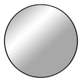 Madrid Mirror Black ø80 cm - House Nordic