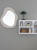 Bosa Spiegel Teddystoff, weiß Spiegel Living Nordic