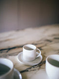POMAX Porcelino White Espressobecher