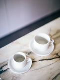 POMAX Porcelino White Espressobecher