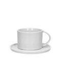 POMAX Porcelino White Tasse mit Untertasse