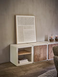 Wandobjekt | POMAX Blanche Wandobjekt – Weiß, 80 × 100 cm - von POMAX online kaufen bei LIVINGforme.
