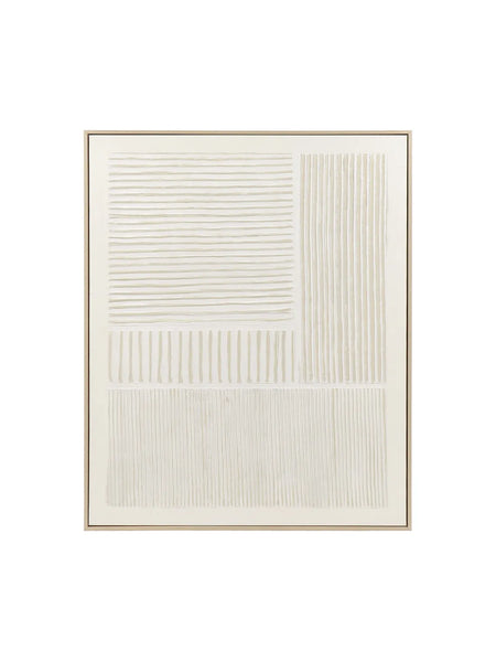 Wandobjekt | POMAX Blanche Wandobjekt – Weiß, 80 × 100 cm - von POMAX online kaufen bei LIVINGforme.