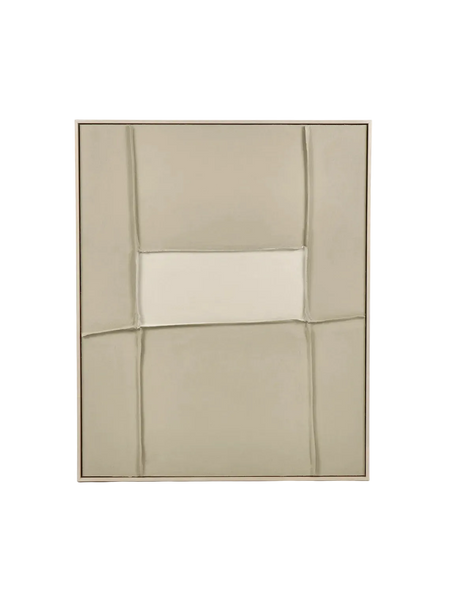 Wandobjekt | POMAX Blanche Wandobjekt – Sand, 80 × 100 cm - von POMAX online kaufen bei LIVINGforme.