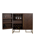 Class Weinschrank Braun, Ansicht 4