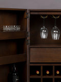 Class Weinschrank Braun, Detail