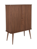 Barbier Highboard in Walnuss, Ansicht 2