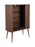 Barbier Highboard in Walnuss, Ansicht 4