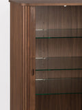 Barbier Highboard in Walnuss, Detail