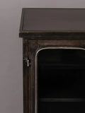 Denza Vitrine Schwarz, Detail