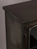 Denza Vitrine Schwarz, Detail