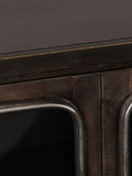 Denza Vitrine Schwarz, Detail