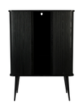 Barbier Highboard in Schwarz, Ansicht 2