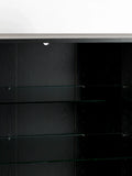 Barbier Highboard in Schwarz, Detail