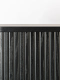 Barbier Highboard in Schwarz, Detail